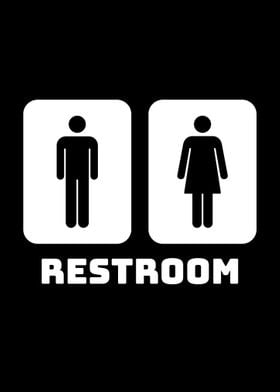 Restroom Sign