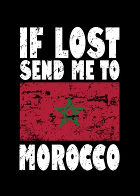 Morocco Flag Saying