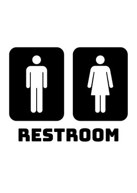 Restroom Sign