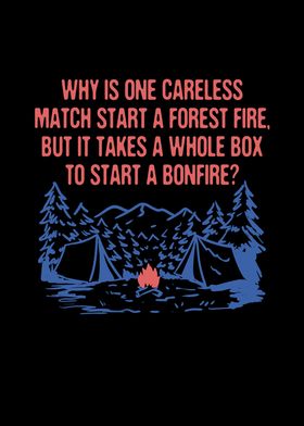 One Match Start a Forest