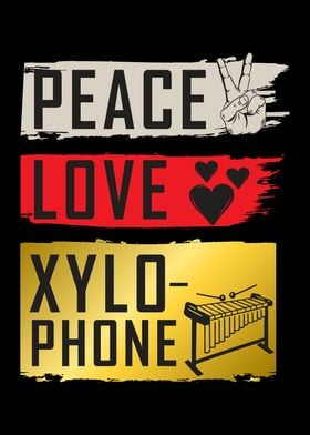 Peace Love Xylo Phone