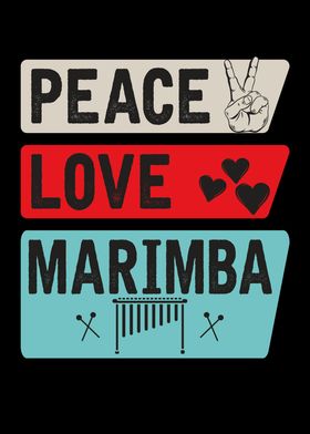 Peace Love Marimba