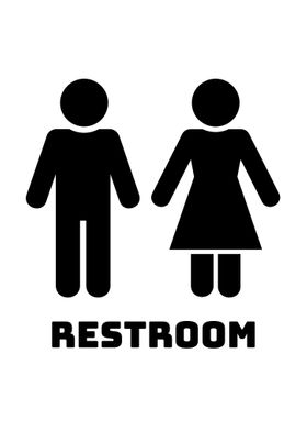 Restroom Sign