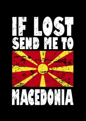 Macedonia Flag Saying