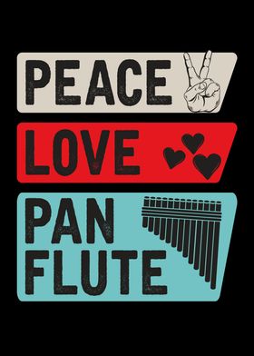 Peace Love Pan Flute