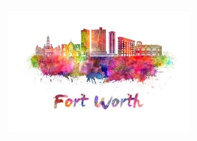 fort worth v2 skyline