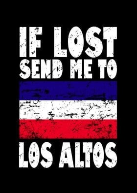 Los Altos Flag Saying