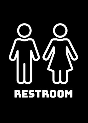 Restroom Sign