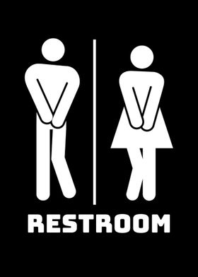 Restroom Sign