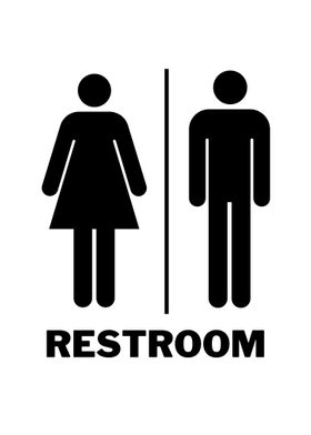 Restroom Sign