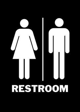 Restroom Sign