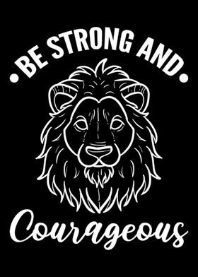 Strong and Courageous Stro