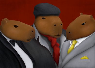 Capybara Gentlemen