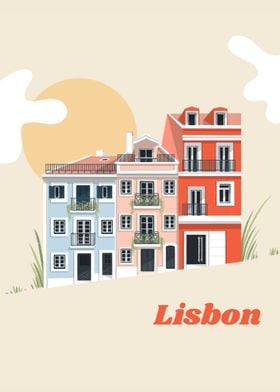 Lisbon Illustration