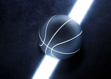 abstract basketball