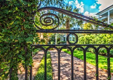 Charleston Wrought Gate