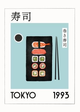 Tokyo Sushi Poster