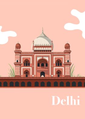 Delhi illustration