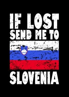 Slovenia Flag Saying