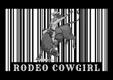 Rodeo Cowgirl Horse Riding