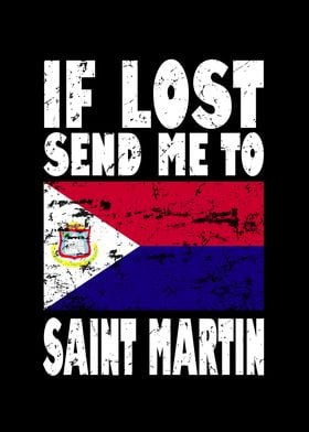 Saint Martin Flag Saying