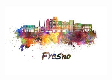 Fresno v2 skyline