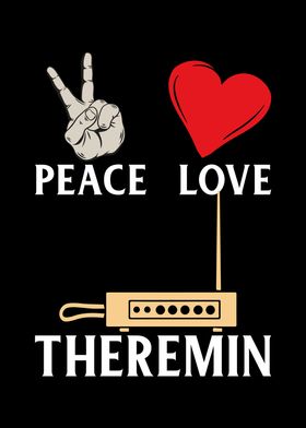 Peace Love Theremin Music