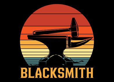 Retro Blacksmith Vintage