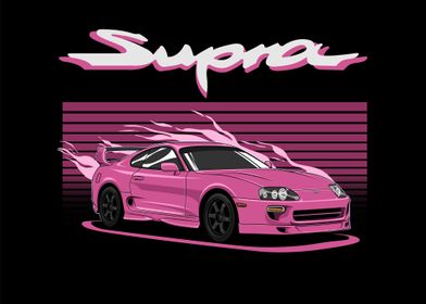 Toyota Supra Pinkys 90s 2