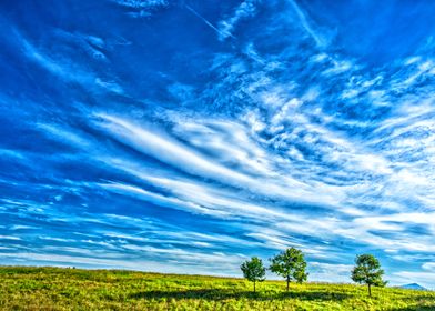 Blue Cloudy Sky