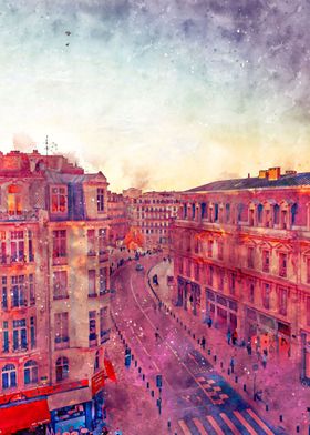 Lille Watercolor