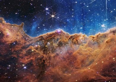 Carina Nebula colorful