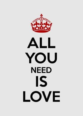 all you need is love