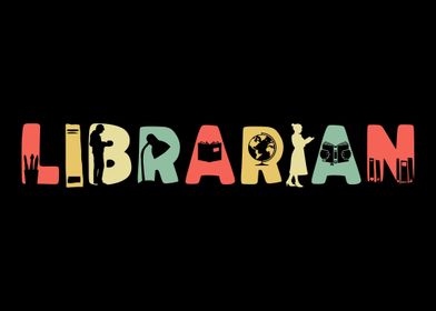 Retro Librarian Vintage