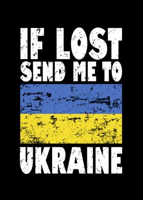 Ukraine Flag Saying