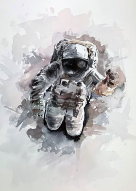 Oil Astronaut