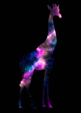 Giraffe and Space