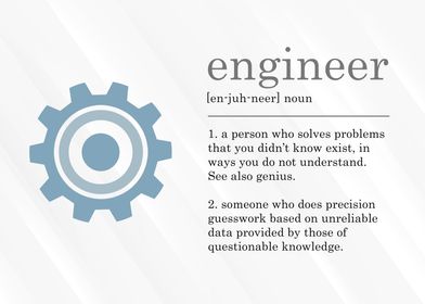 Funny Engineer Definition