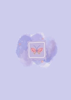  Purple Butterfly