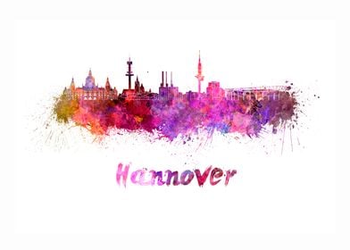 Hannover skyline