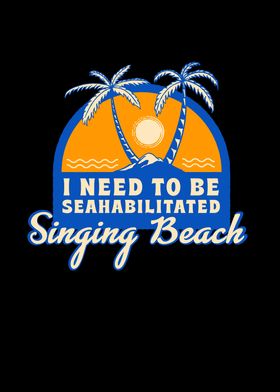 Singing Beach Summer Funny