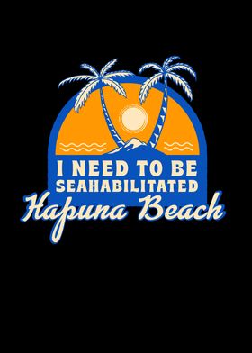 Hapuna Beach Summer Funny