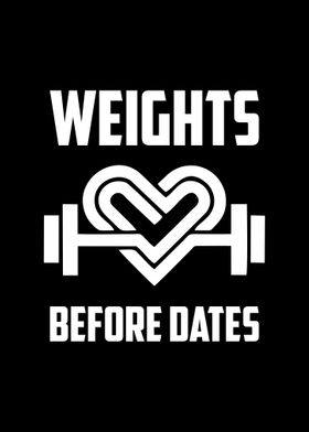 Weights Before Dates