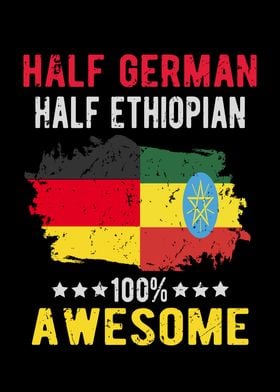 Half German Half Ethiopian