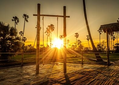 Sunset by the Beach