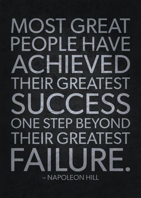 Greatest Success vs Fail