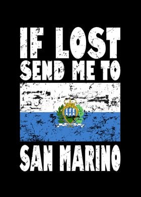 San Marino Flag Saying