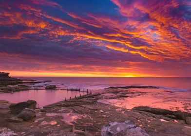 Sunset by the Beach