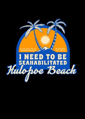 Hulopoe Beach Summer Funny