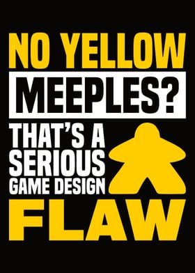 No Yellow Board Game